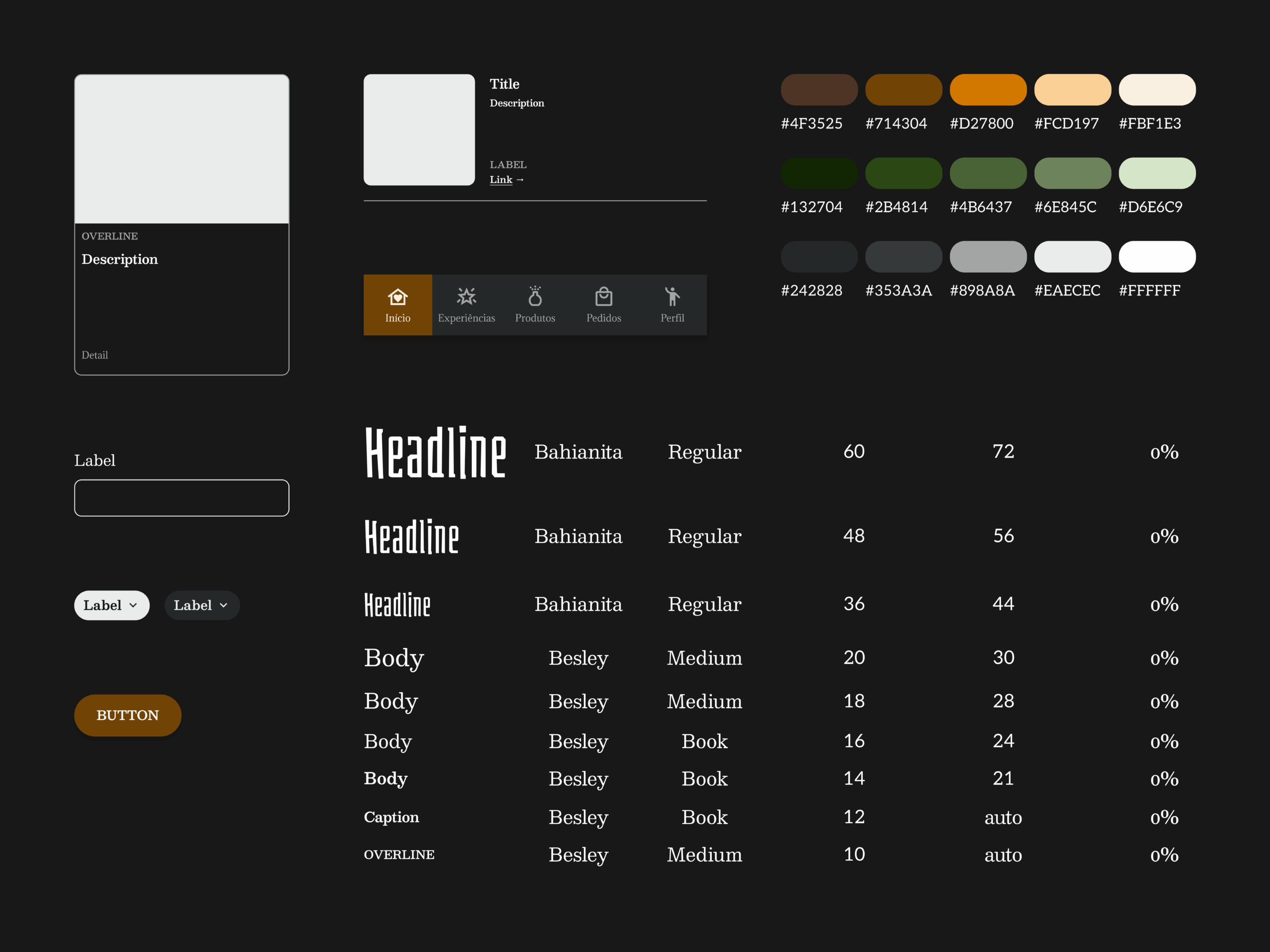 Foundations and components